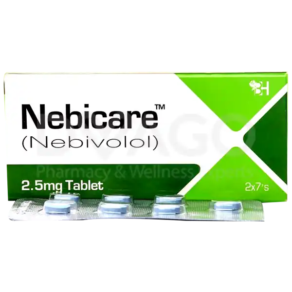 Nebicare Tablets 2.5 Mg